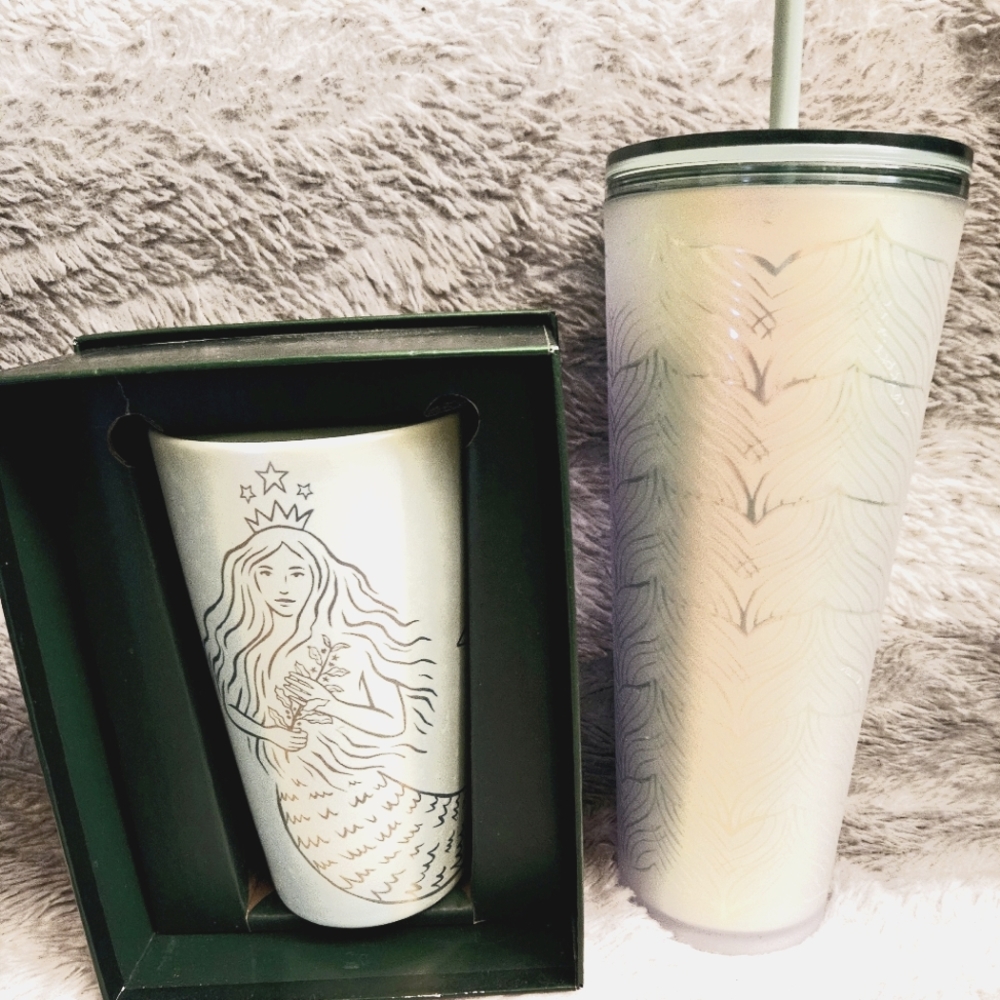 Starbucks Mermaid & Siren cups